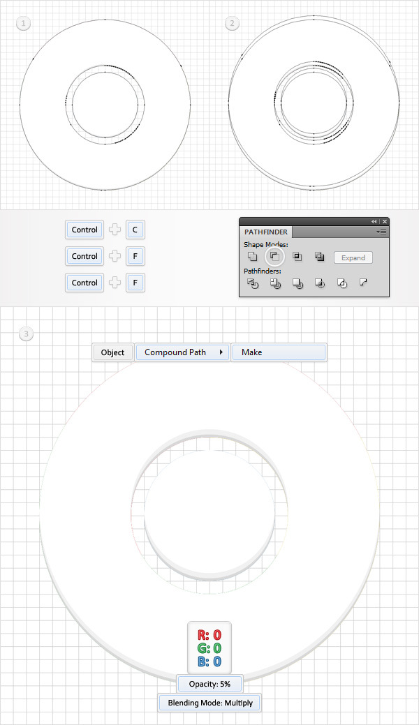 How to Create a Simple Google Chrome Icon in Adobe Illustrator 13