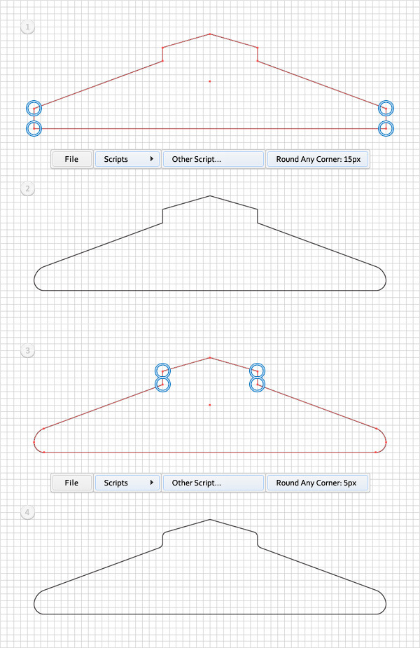 Create a Simple Hanger Illustration 9