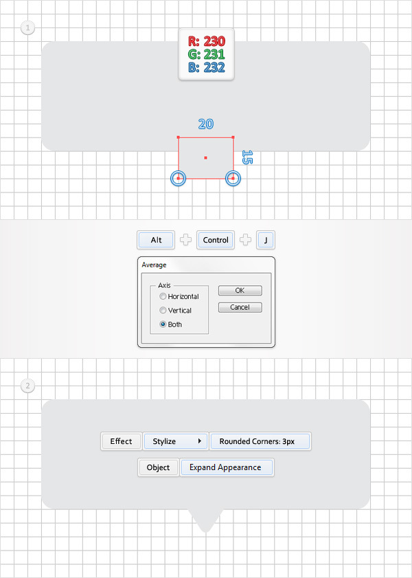 Create a Social Tooltip in Adobe Illustrator 3