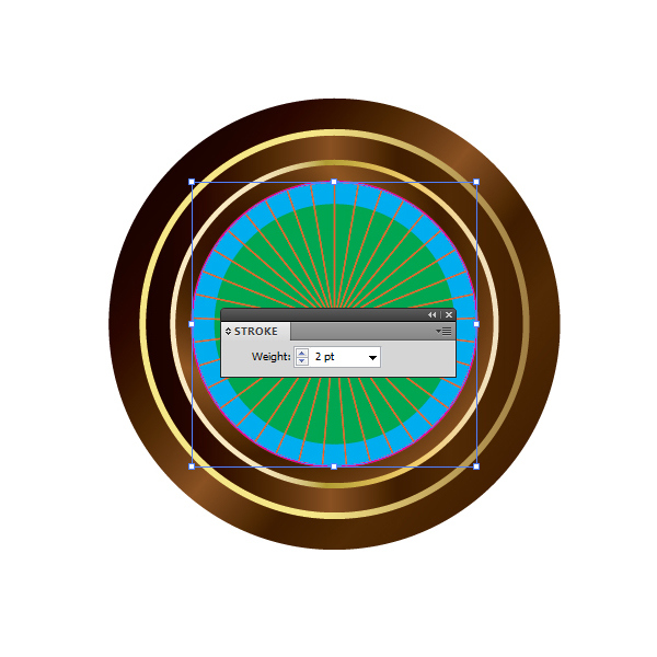 How to Create a Roulette Wheel in Adobe Illustrator 18