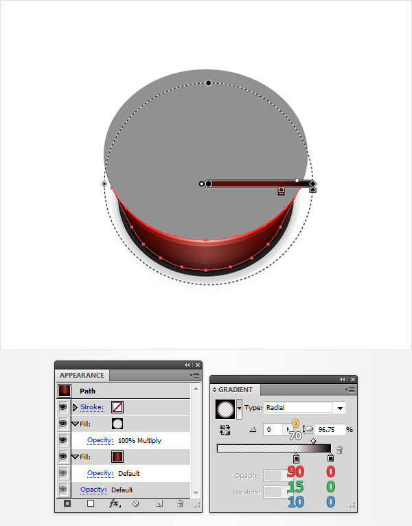 How to Create a Set of 3D Player Buttons in Adobe Illustrator 17