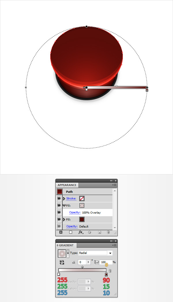 How to Create a Set of 3D Player Buttons in Adobe Illustrator 22