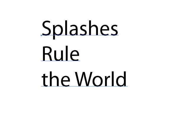 How to Create a Splashed Text Effect in Illustrator 2