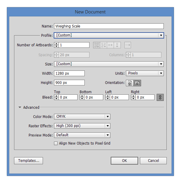 How to Create Semi-Realistic Weighing Scales in Adobe Illustrator 1