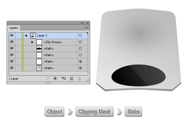 How to Create Semi-Realistic Weighing Scales in Adobe Illustrator  14