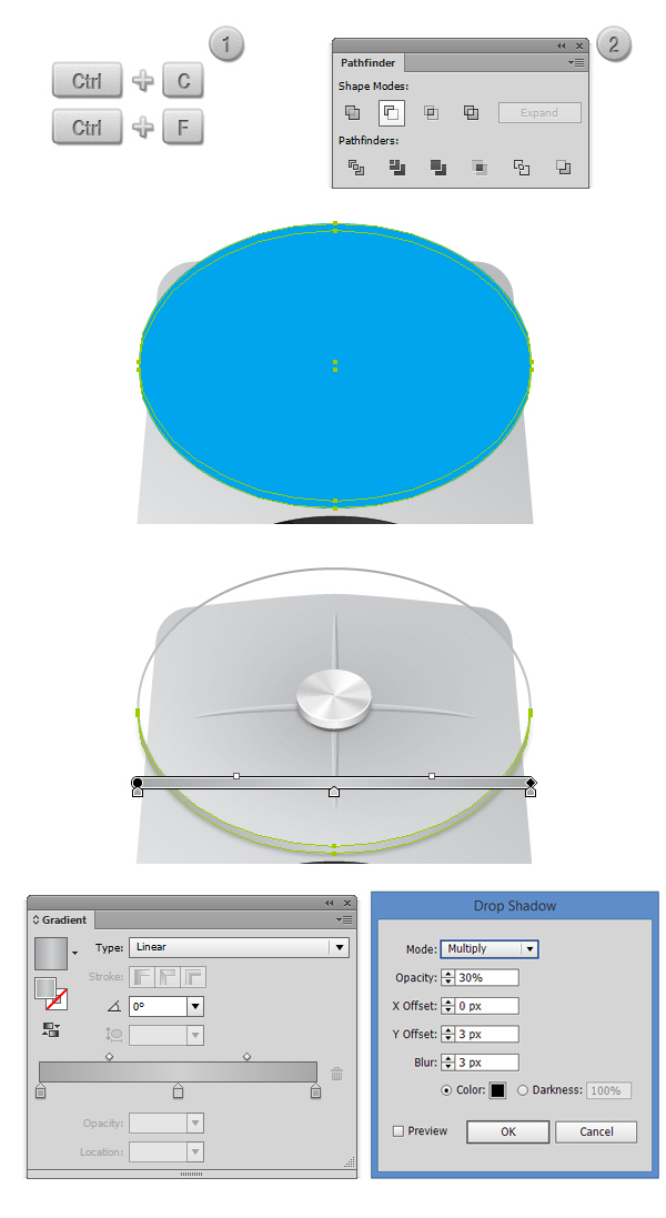 How to Create Semi-Realistic Weighing Scales in Adobe Illustrator 42