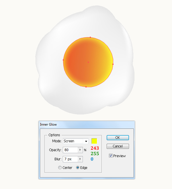How to Create a Delicious Breakfast with Egg and Sausages in Adobe Illustrator 14
