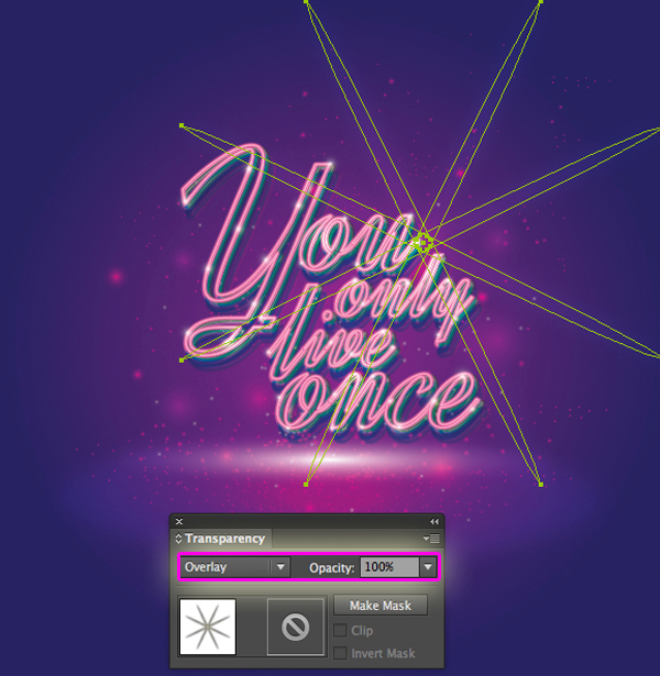 neon effect illustrator free download