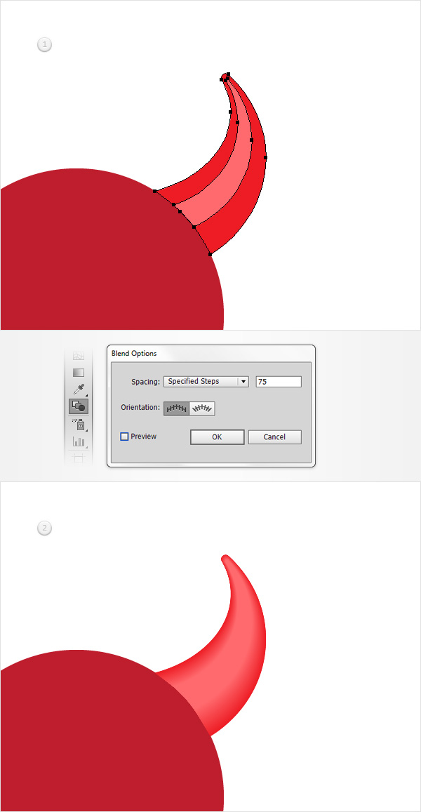How to Create a Devil Horns Toy Illustration 12