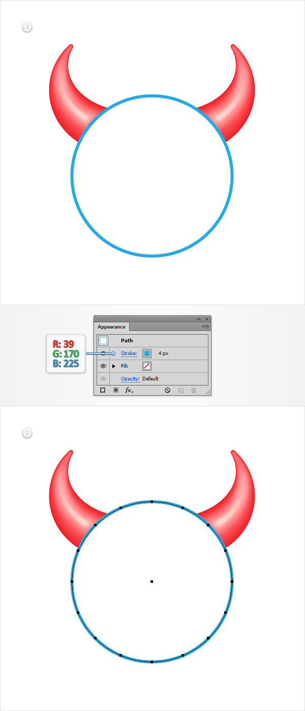 How to Create a Devil Horns Toy Illustration 18