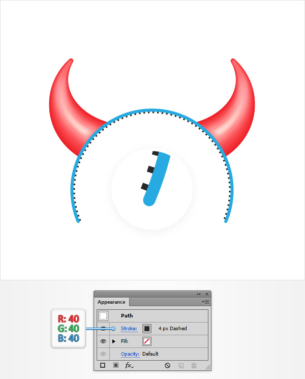 How to Create a Devil Horns Toy Illustration 21