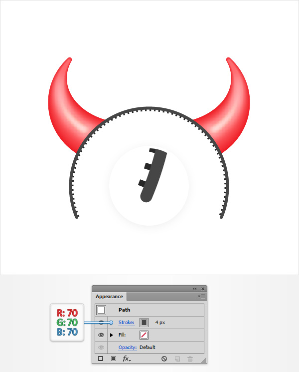 How to Create a Devil Horns Toy Illustration 22