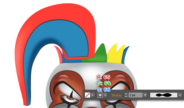 How to Create a Clown Face in Adobe Illustrator 93