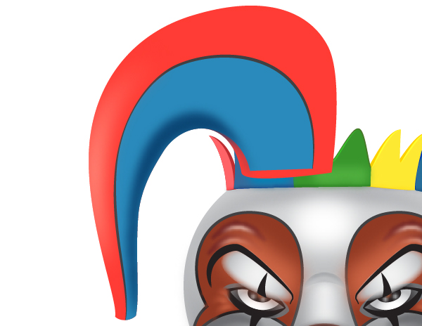 How to Create a Clown Face in Adobe Illustrator 95