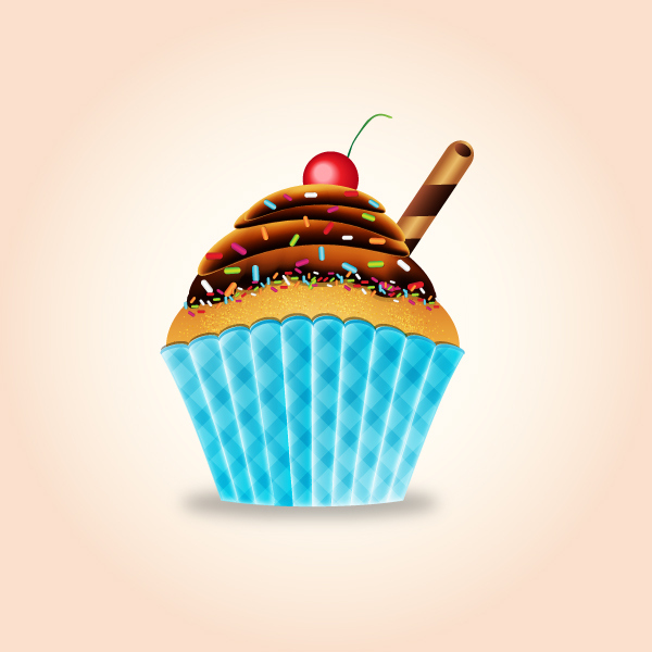 How to Create a Tasty Cupcake in Adobe Illustrator