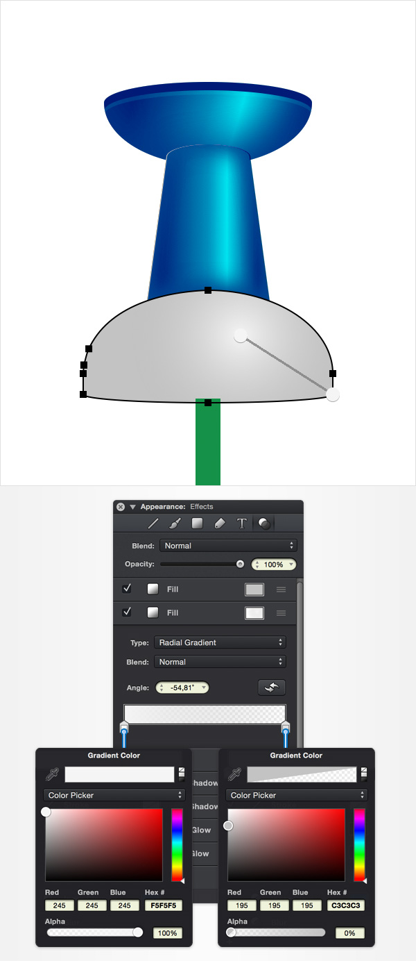 How to Create a Pin Icon in iDraw for Mac 24