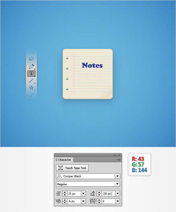 How to Create a Notes Icon in Adobe Illustrator 24