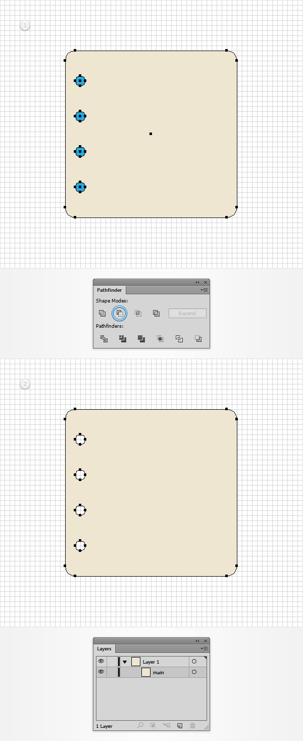 How to Create a Notes Icon in Adobe Illustrator 4