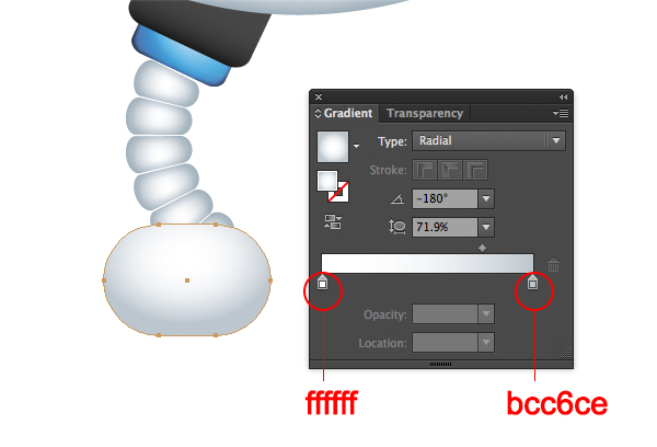 Create a Cool Robot Character in Illustrator 68