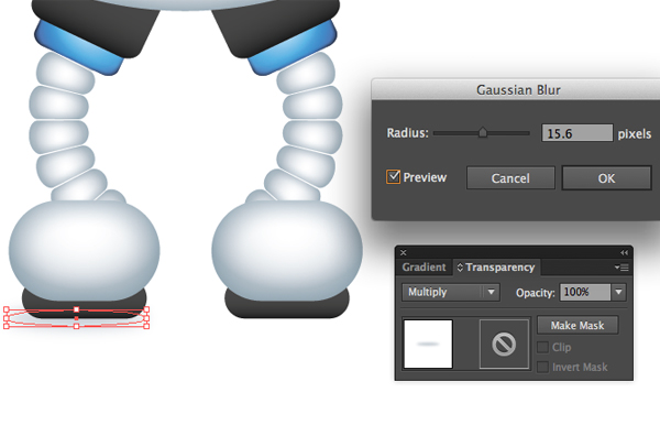 Create a Cool Robot Character in Illustrator 74