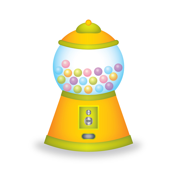 How to Draw Gumball Machine in Illustrator