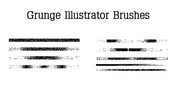 Grunge Illustrator Brushes