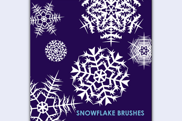 Snowflake Illustrator Brushes