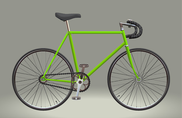 Create a Racing Bicycle in Adobe Illustrator 137