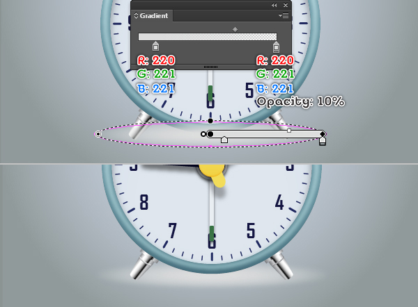 Create an Alarm Clock in Adobe Illustrator 118
