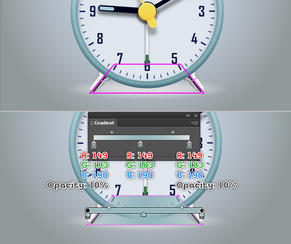 Create an Alarm Clock in Adobe Illustrator 119
