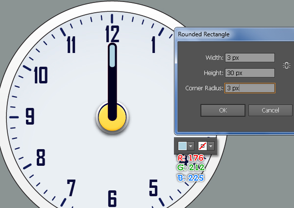 Create an Alarm Clock in Adobe Illustrator 32