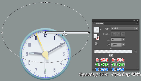 Create an Alarm Clock in Adobe Illustrator 55