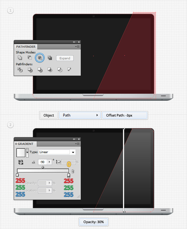 Create a Semi-Realistic MacBook Pro Illustration in Adobe Illustrator 26