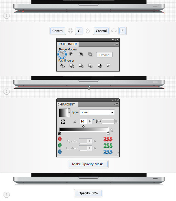 Create a Semi-Realistic MacBook Pro Illustration in Adobe Illustrator 29