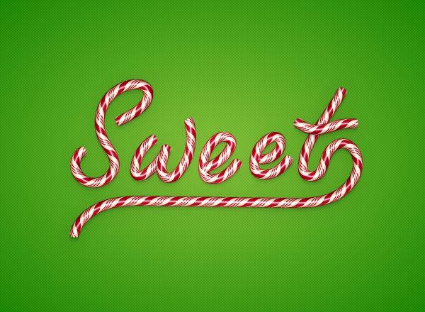 How to Create a Candy Text Effect