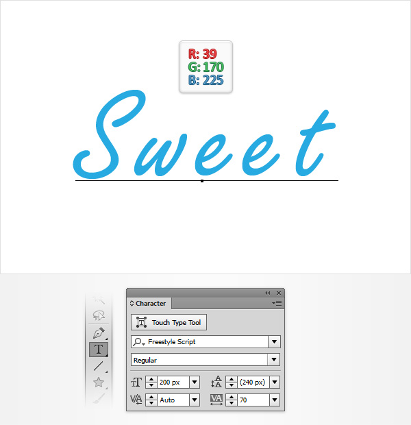 How to Create a Candy Text Effect 24