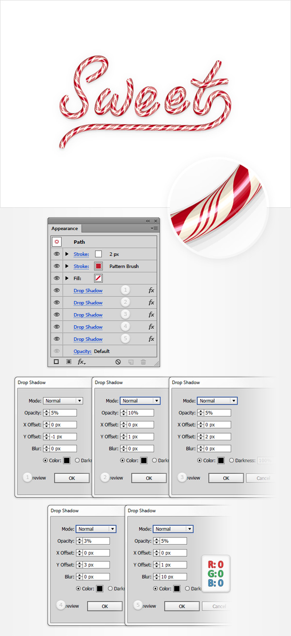How to Create a Candy Text Effect 27