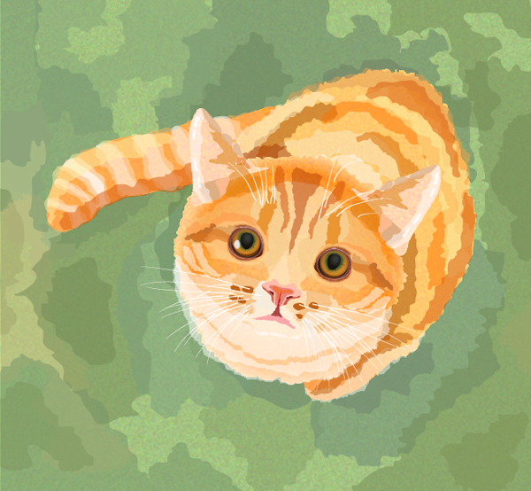 Create a Watercolor Cat in Adobe Illustrator