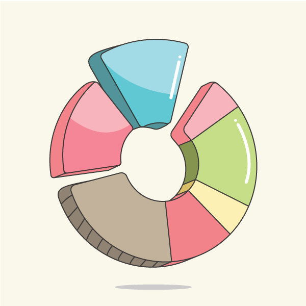 Pie Chart In Illustrator Cs6