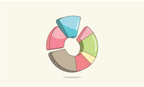 Pie Chart In Illustrator Cs6