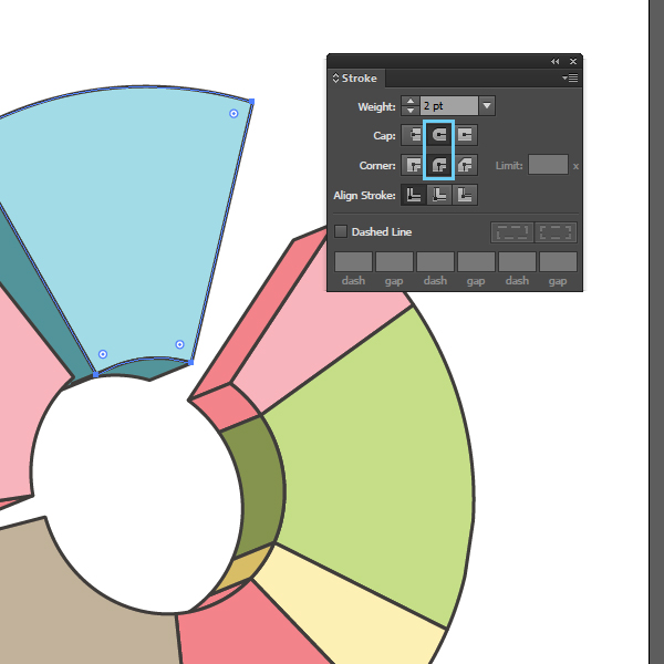 How to create a Pie Chart illustration using Adobe Illustrator 12