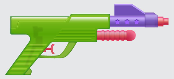 Create a Water Gun in Adobe Illustrator 2