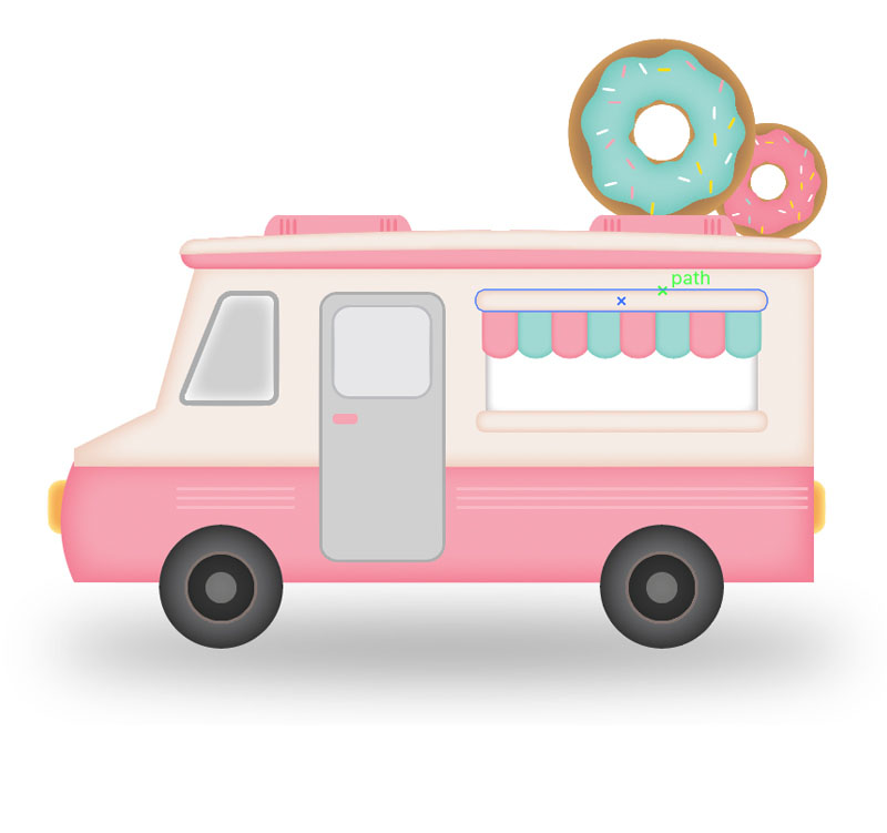 How to Design a Food Truck in Adobe Illustrator 11