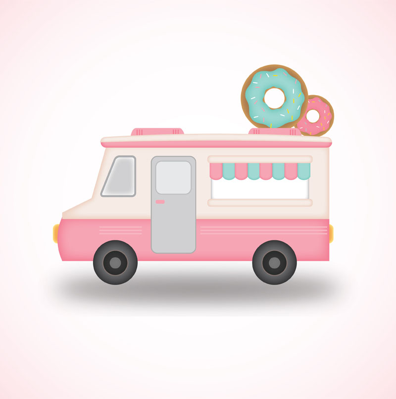 How to Design a Food Truck in Adobe Illustrator 11