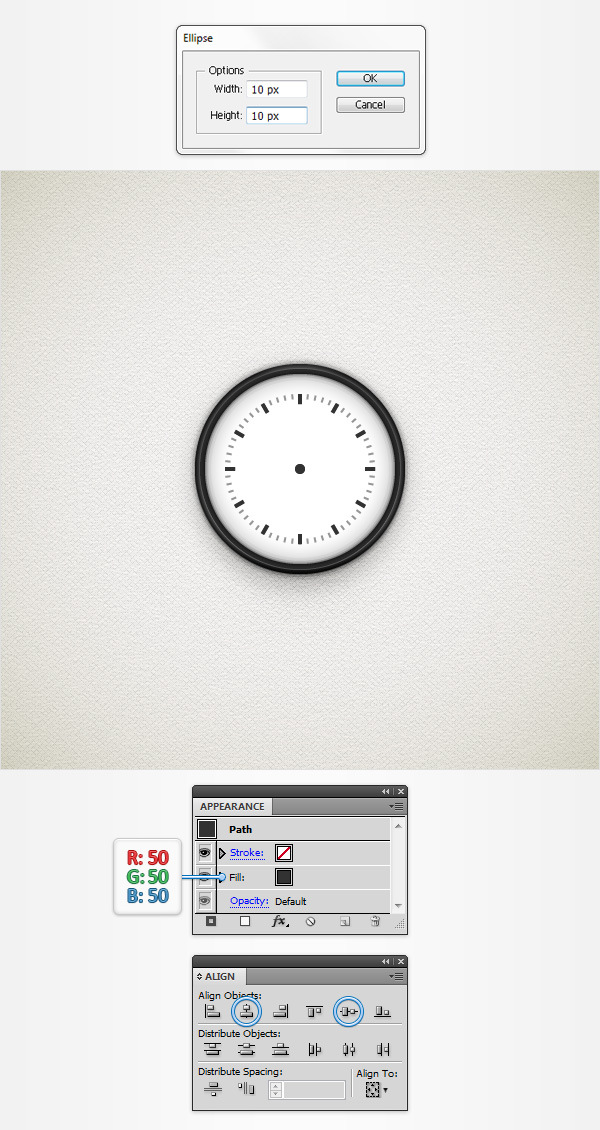 How to Create a Clock Illustration 20