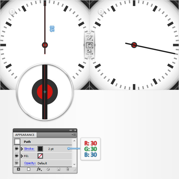 How to Create a Clock Illustration 22