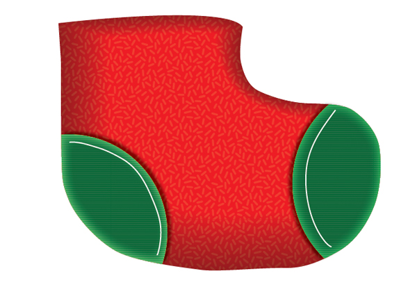 Create a Cute Christmas Sock in Adobe Illustrator 11