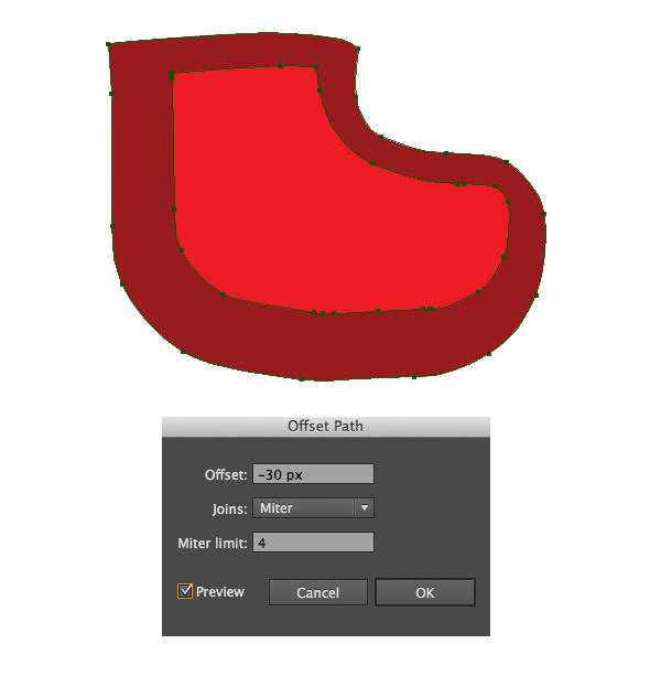 Create a Cute Christmas Sock in Adobe Illustrator 3