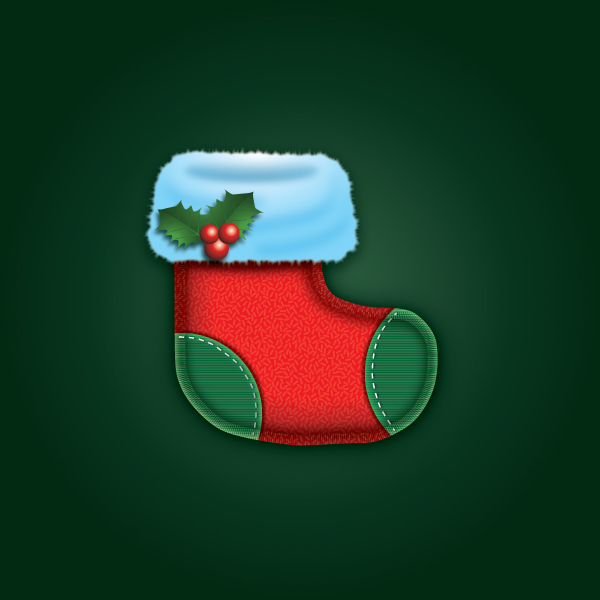 Create a Cute Christmas Sock in Adobe Illustrator