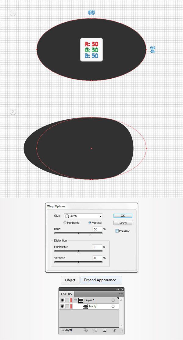 Create a Funny Bee Swarm Illustration in Adobe Illustrator 2